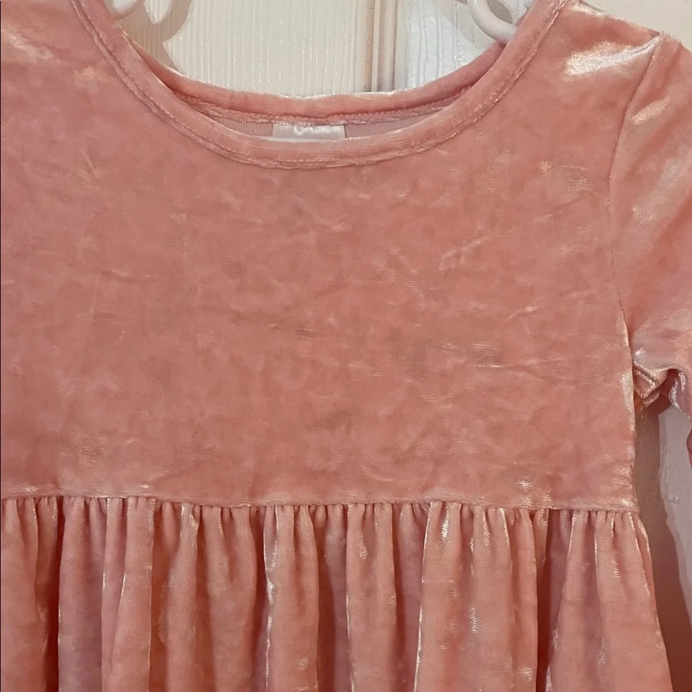 Healthtex Girls Dress Crushed Velvet Size 2T